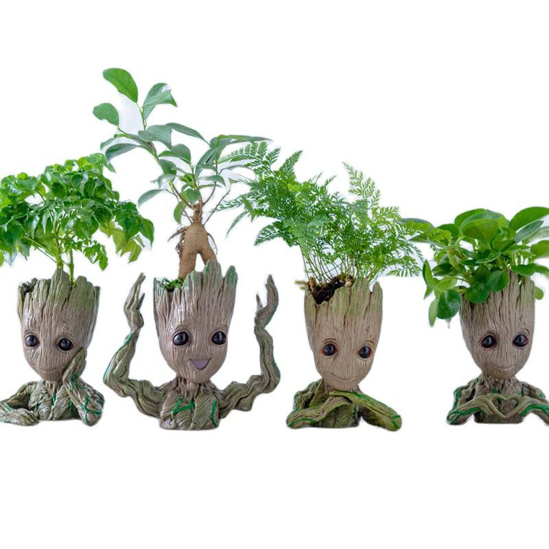 Home Office Romance Manga - Pot bunga Groot Dekorasi vas minimalis