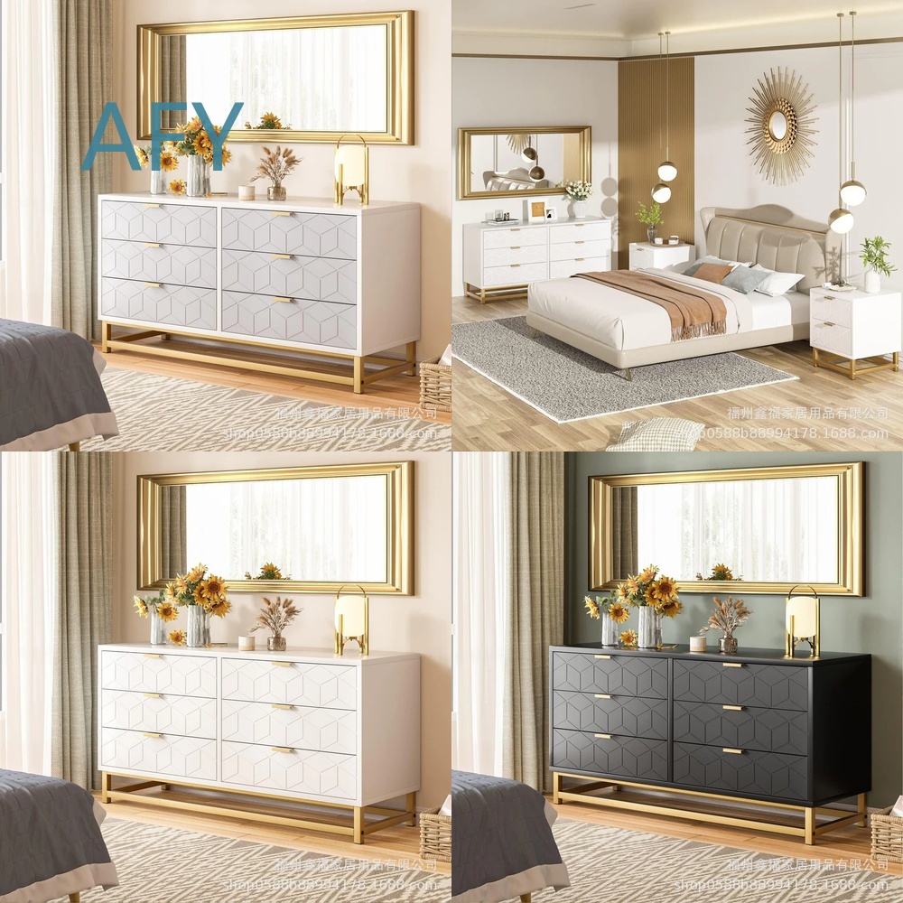 Home Office Of Ikea - Lemari Laci Kayu Enam Laci Kustom