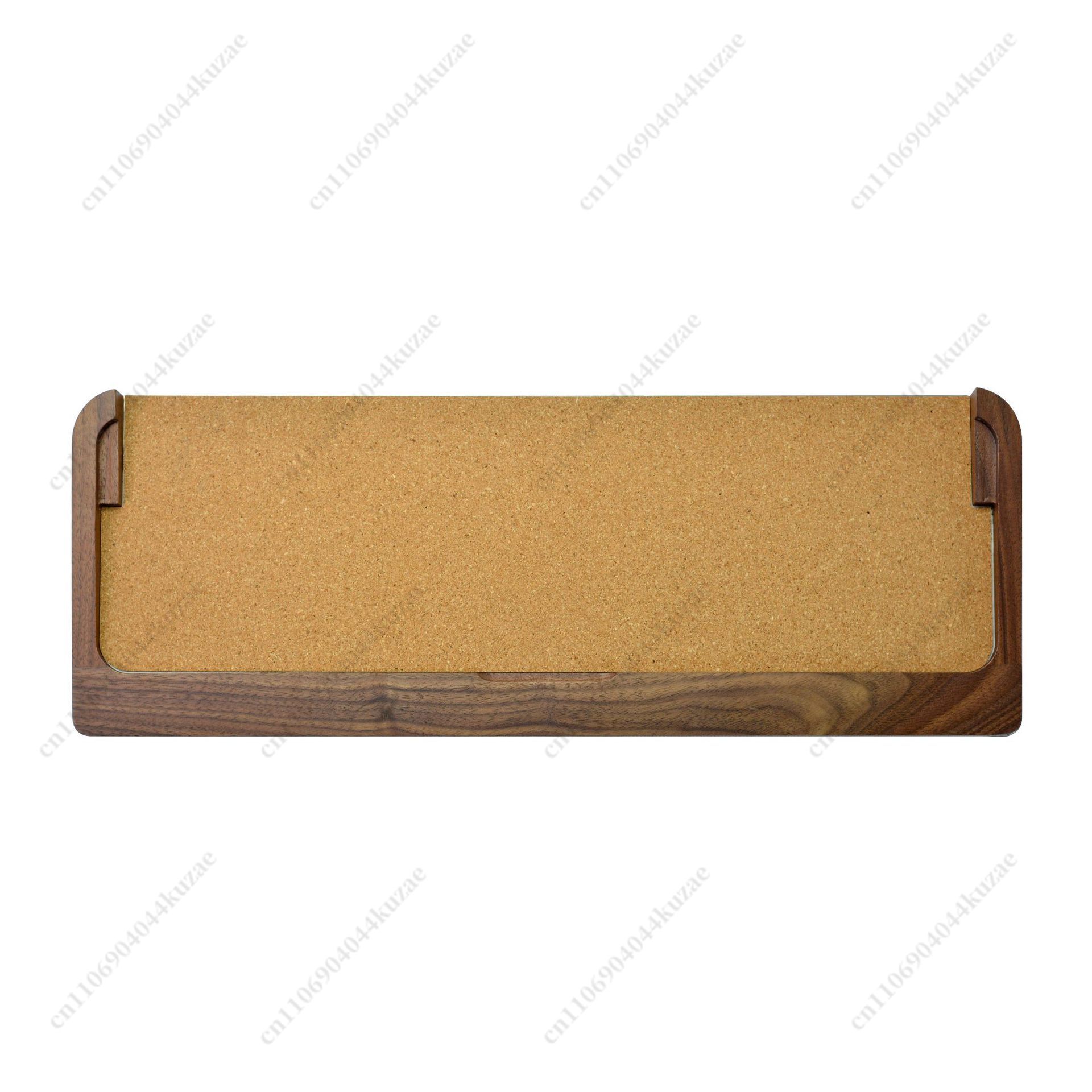 Keyboard Tray Under Desk - Rak Keyboard Kayu Solid dengan Penyangga