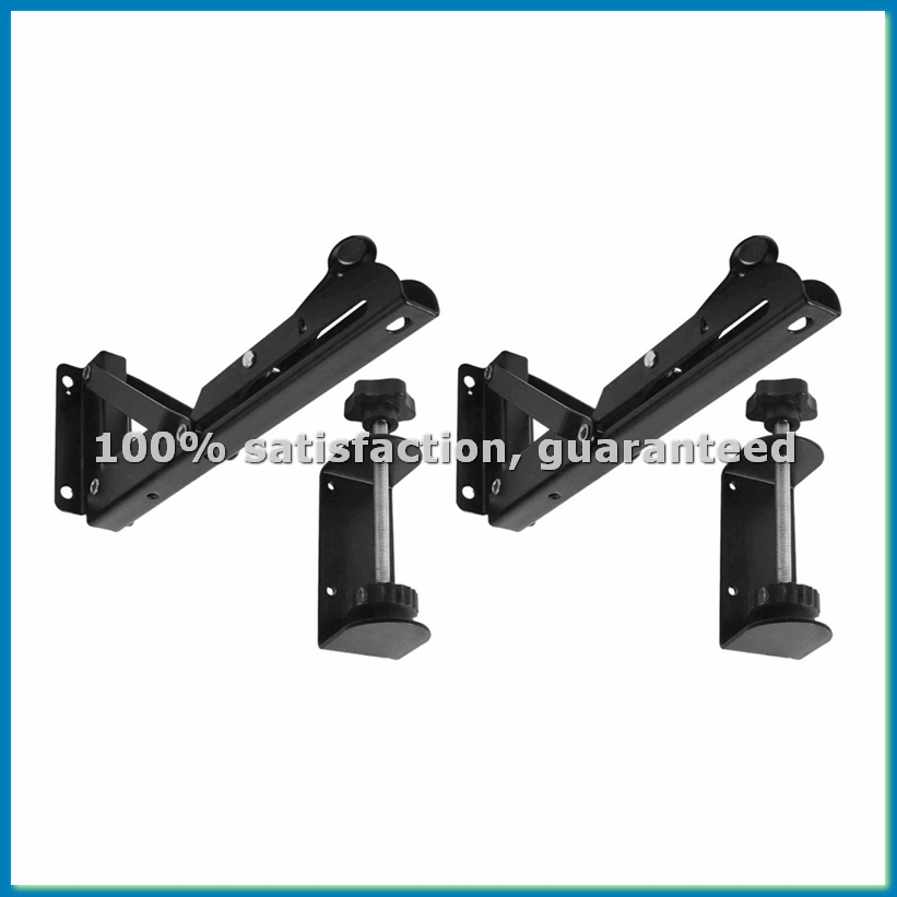 Keyboard Tray Under Desk - 2 Buah Braket Lipat Baki Keyboard