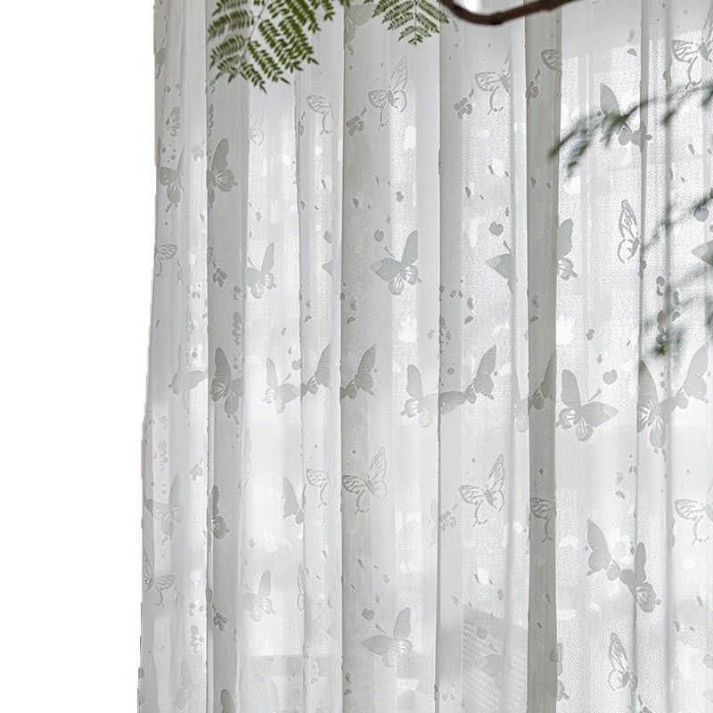 Home Office Buy - Gorden Kain Kasa Putih Jacquard Motif