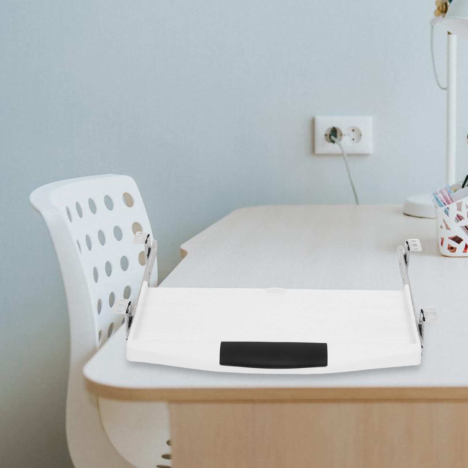 Keyboard Tray Under Desk - Rak Keyboard Geser di Bawah Meja