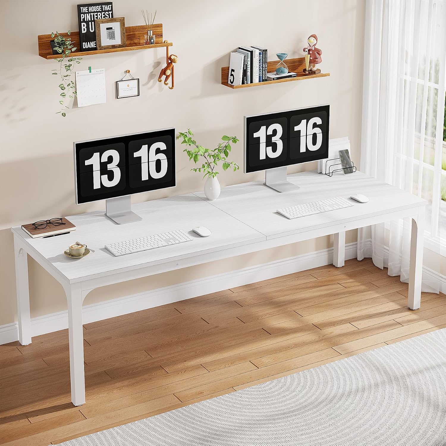 Home Office With Two Desks - Meja Kantor Rumah untuk 2 Orang,