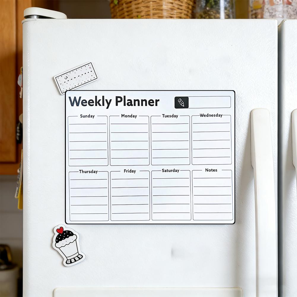 Whiteboard Magnetic - Papan Tulis Magnetik untuk Kulkas, Dapat