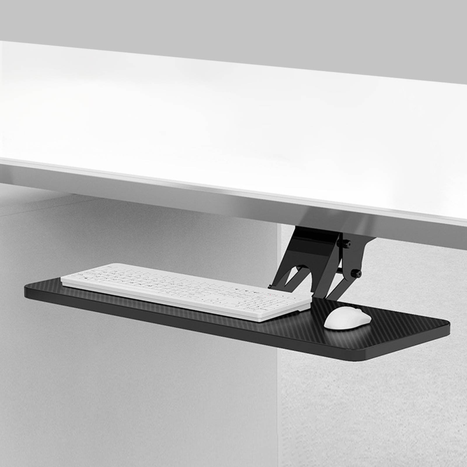 Keyboard Tray Under Desk - Rak Keyboard di Bawah Meja, Anti
