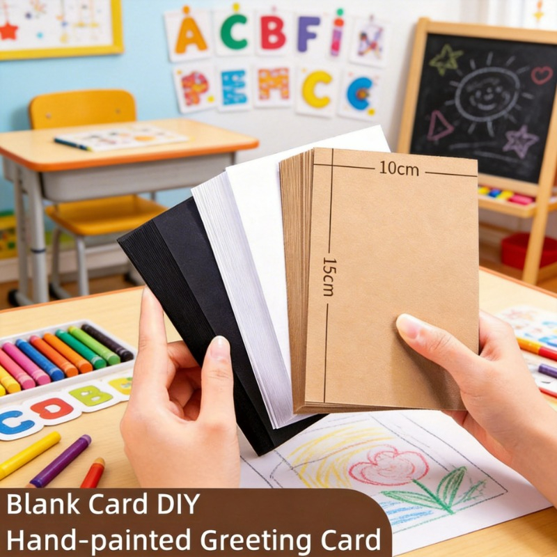 Home Office Microsoft - 25/45/65 Lembar 15X10Cm Kertas Kraft Kosong