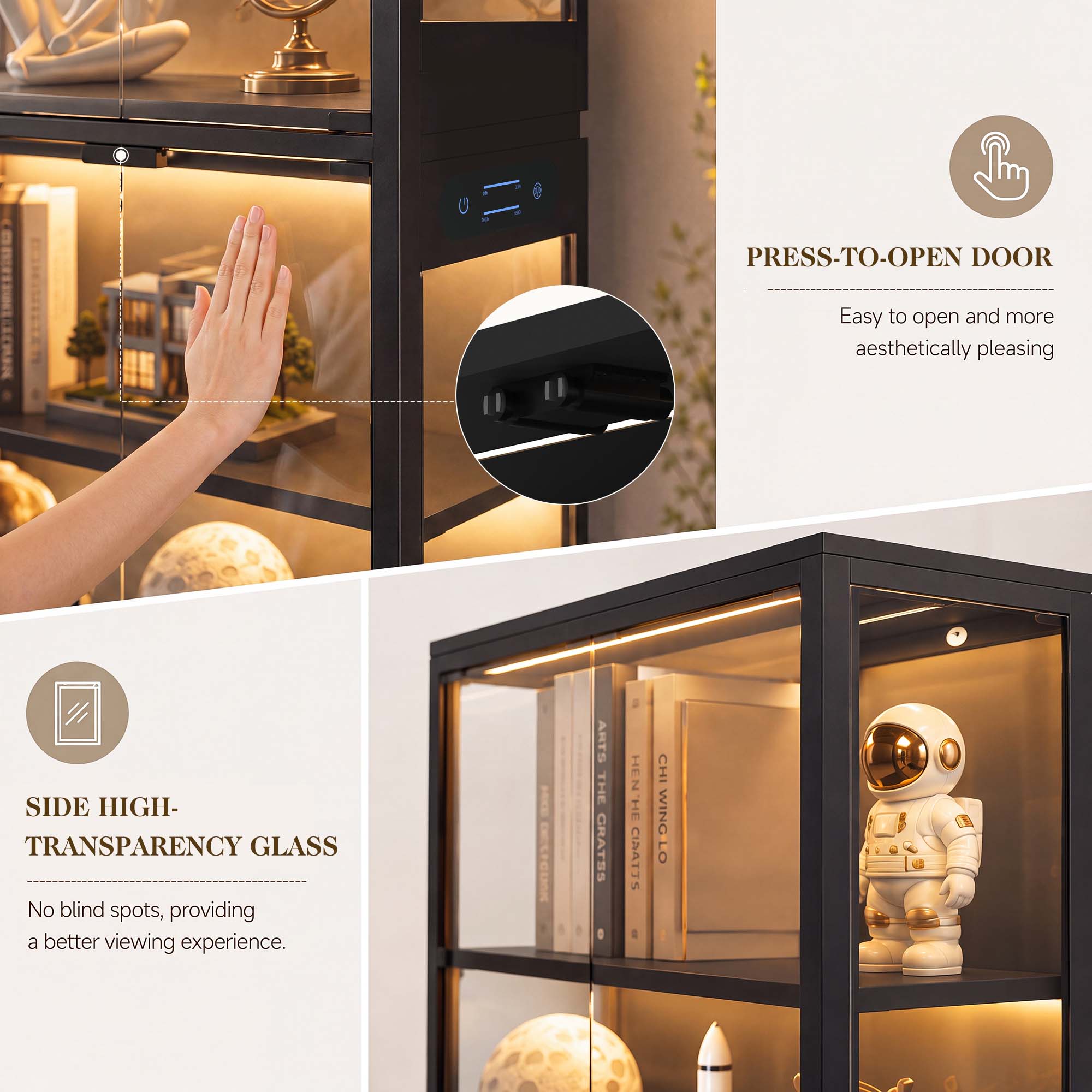 TCGBKAF Lemari Pajangan 5 Ting - Home Office Room ulasan dan harga