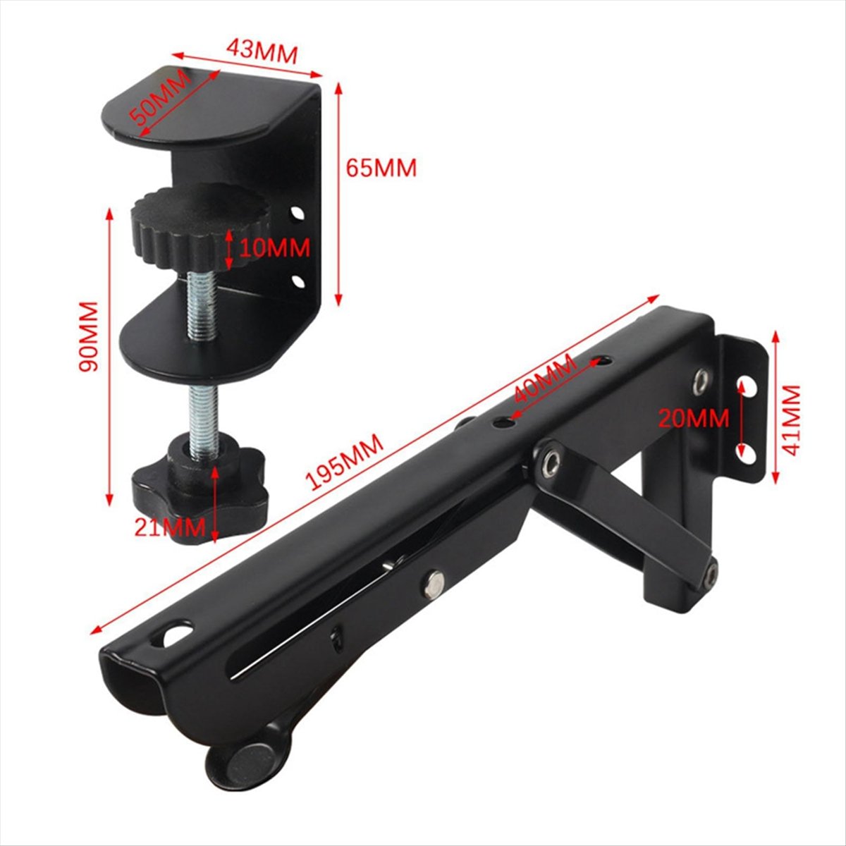 Grand 2 Buah Rak Keyboard Lipa - Keyboard Tray Under Desk ulasan dan harga