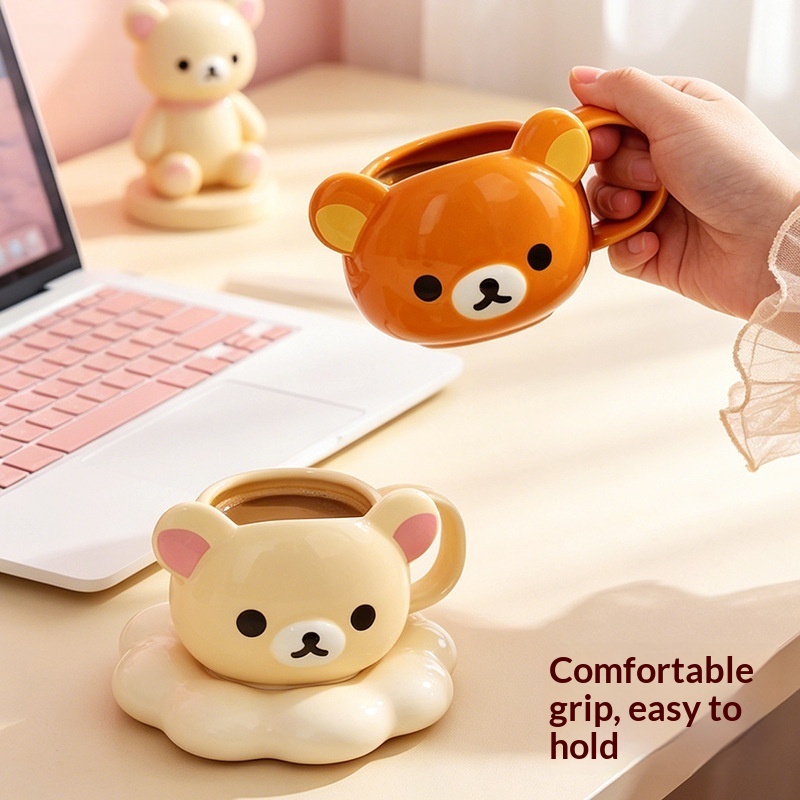 Mug Keramik Rilakkuma Baru Ber - Home Office Ideas ulasan dan harga