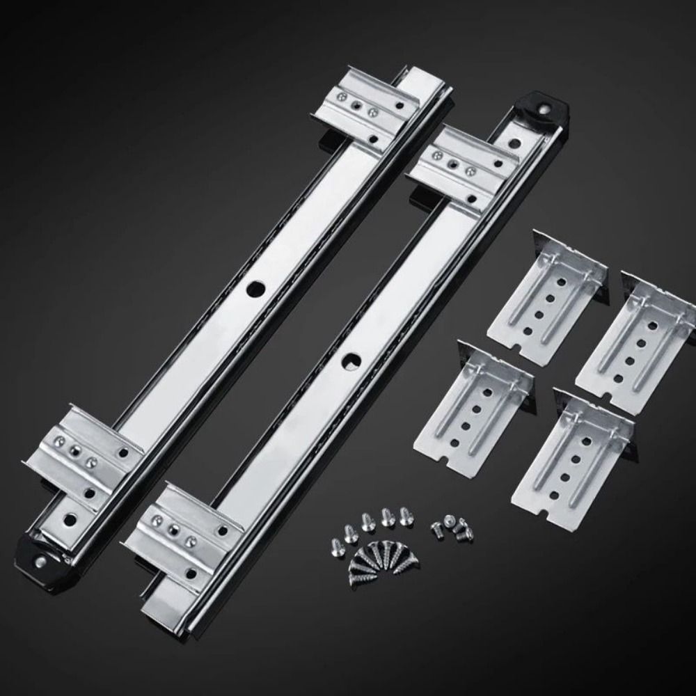 Rel Geser Tugas Berat di Bawah - Keyboard Tray Under Desk ulasan dan harga