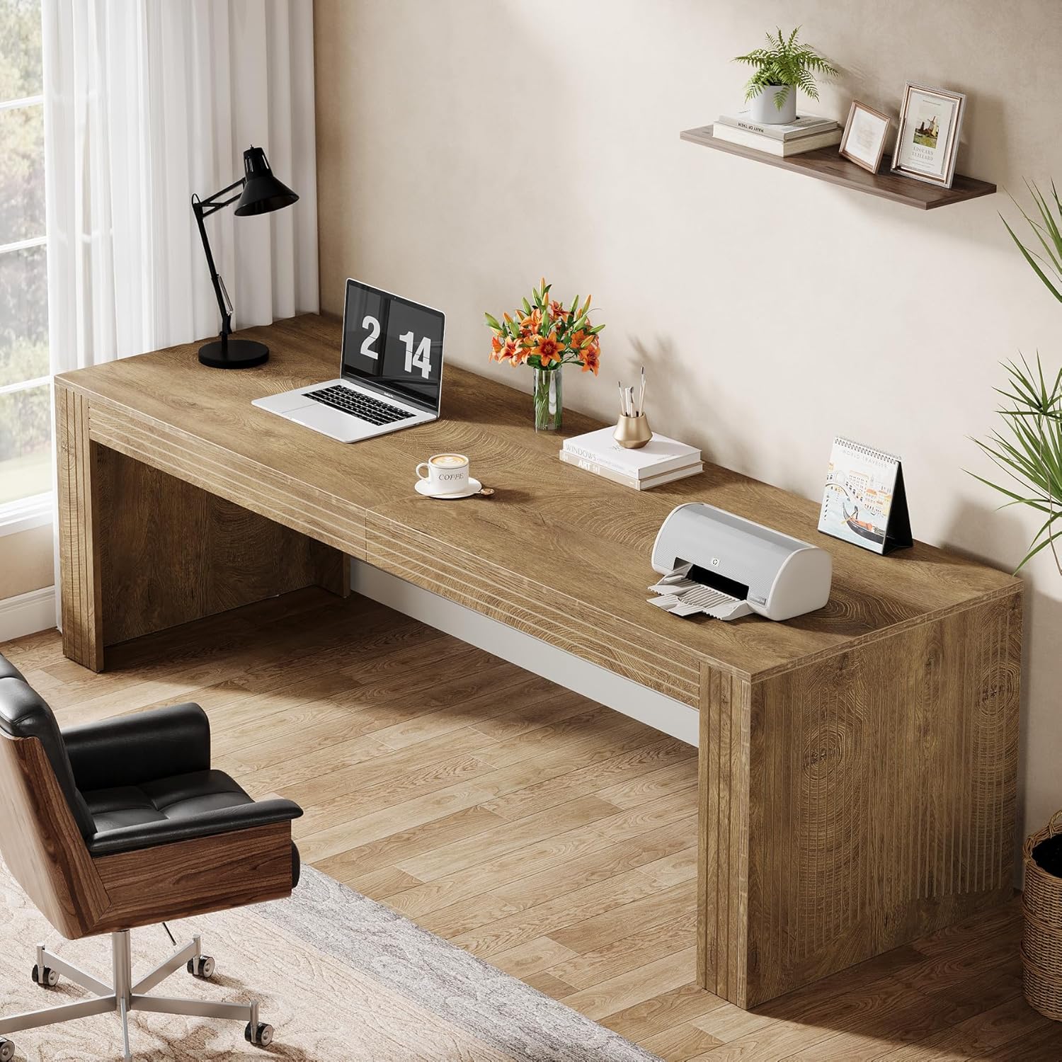 # Meja Komputer Ganda Ekstra P - Home Office With Two Desks ulasan dan harga