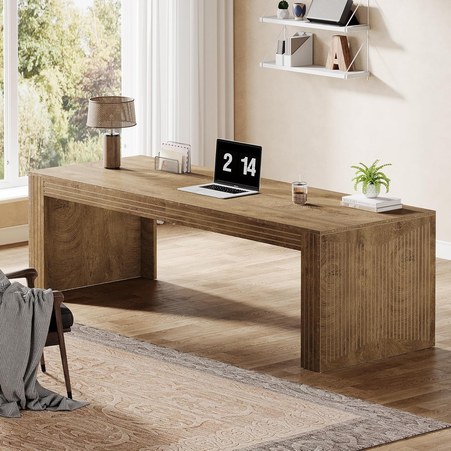 # Meja Komputer Ganda Ekstra P - Home Office With Two Desks ulasan dan harga