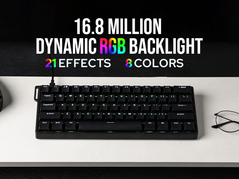 Keyboard Mekanik Custom AULA W - Keyboard Tray Under Desk ulasan dan harga
