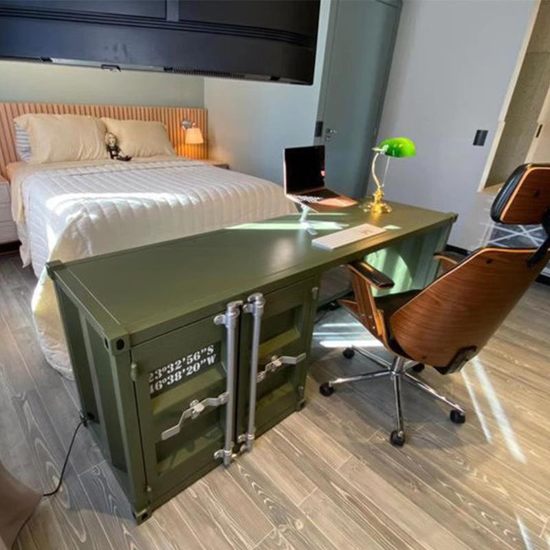Meja komputer bergaya industri - Home Office Industrial Style ulasan dan harga