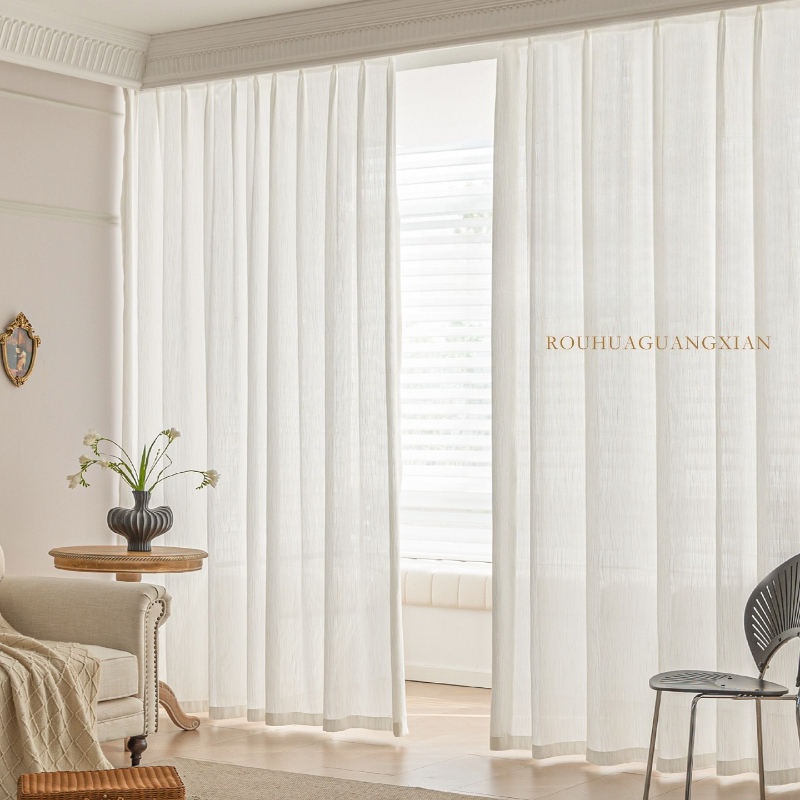 Tirai Tulle Putih Mewah untuk  - Home Office Buy ulasan dan harga