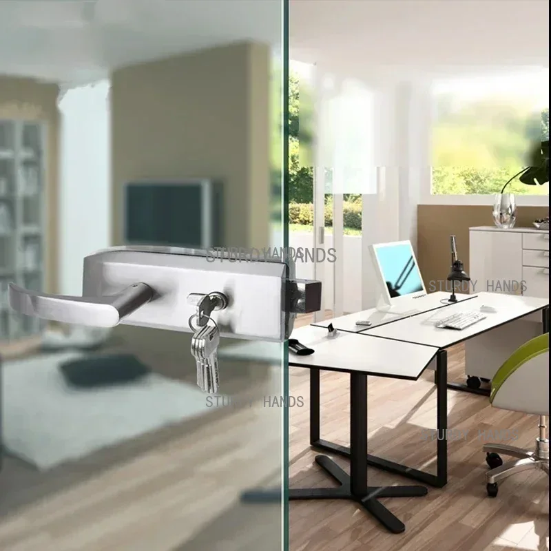 Kunci pintu kaca kantor, peran - Home Office Immigration ulasan dan harga