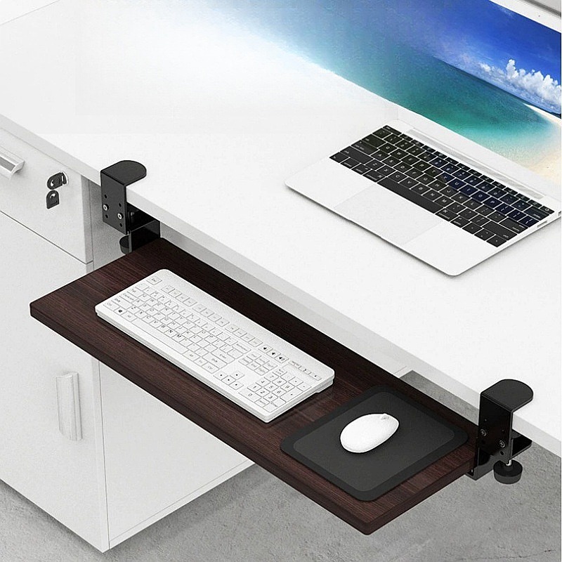 Braket Keyboard di Bawah Meja, - Keyboard Tray Under Desk ulasan dan harga