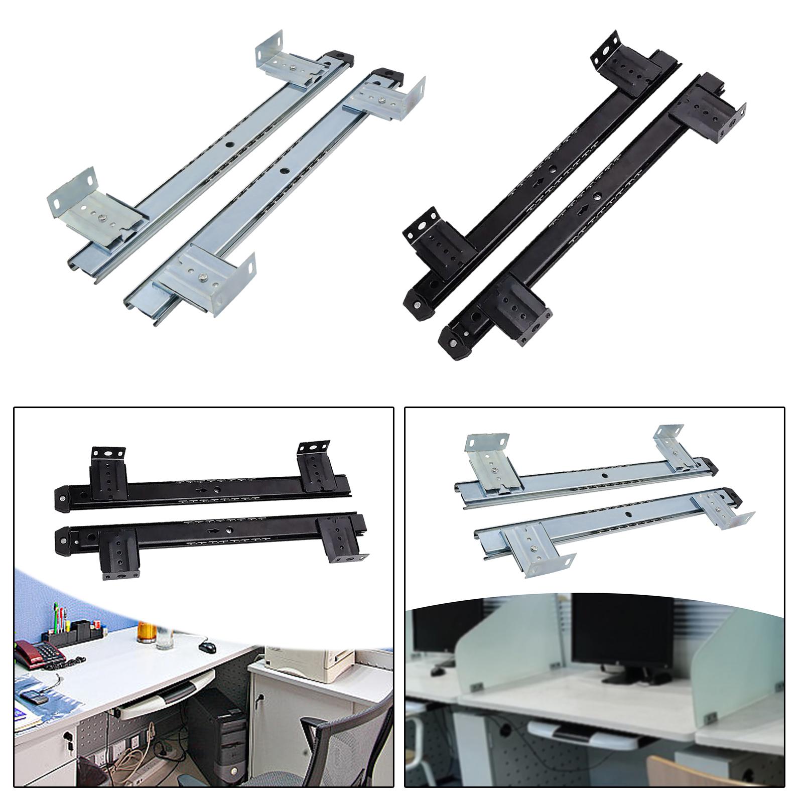 -Rel geser baki laci, rel gese - Keyboard Tray Under Desk ulasan dan harga