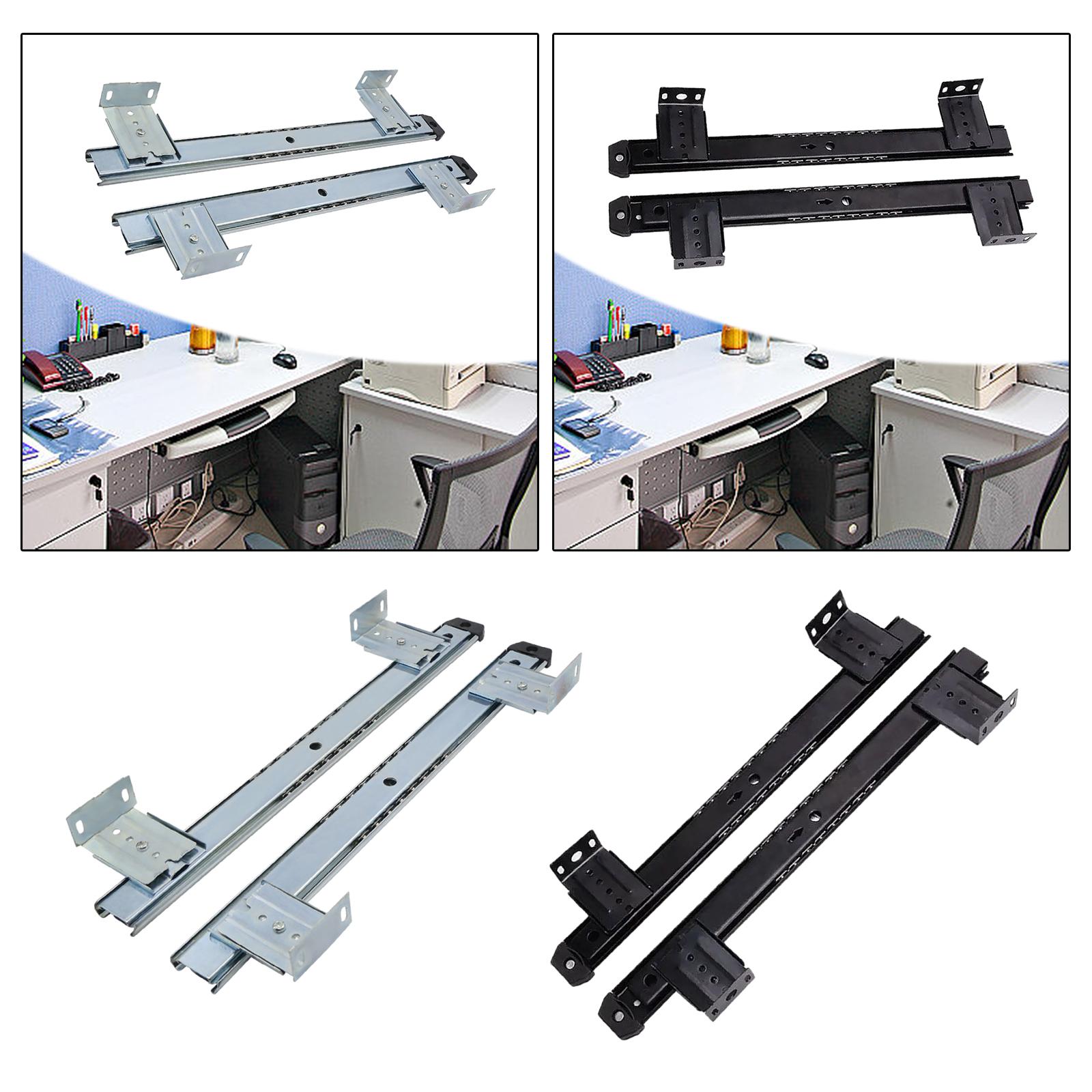 -Rel geser baki laci, rel gese - Keyboard Tray Under Desk ulasan dan harga