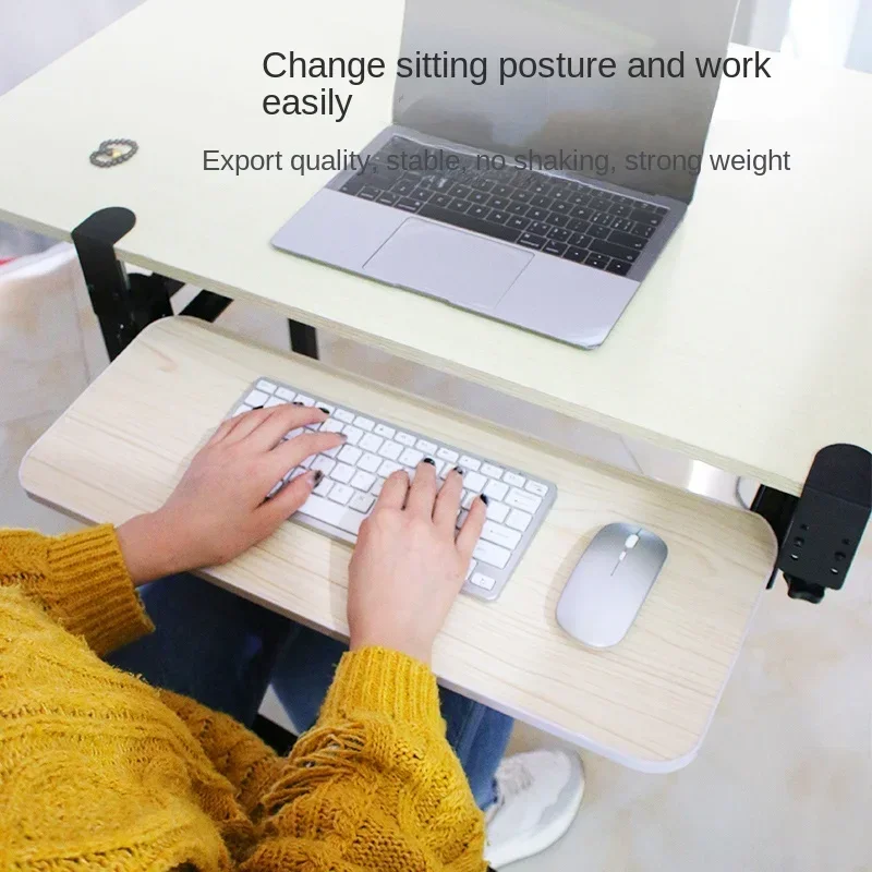 Rak Penyimpanan Keyboard Geser - Keyboard Tray Under Desk ulasan dan harga