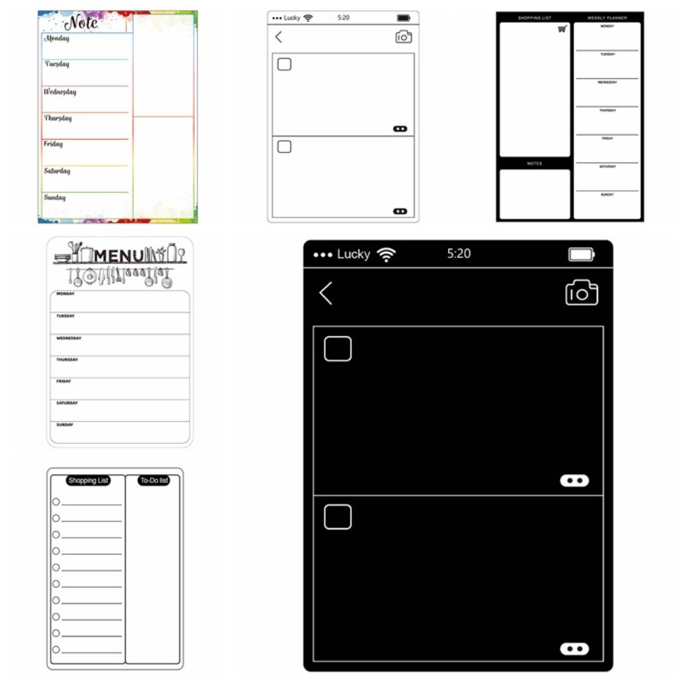 Stiker Magnetik Memo Notepad R - Whiteboard Magnetic ulasan dan harga