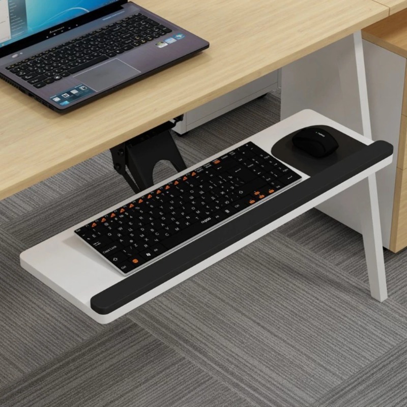 Rak Keyboard di Bawah Meja den - Keyboard Tray Under Desk ulasan dan harga