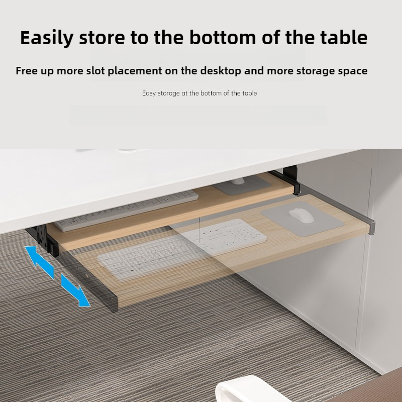 Rak Keyboard Geser di Bawah Me - Keyboard Tray Under Desk ulasan dan harga