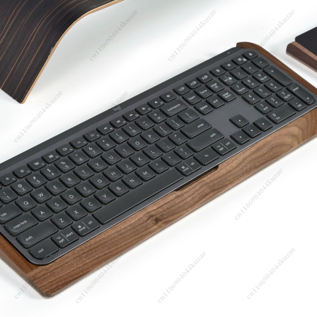Rak Keyboard Kayu Solid dengan - Keyboard Tray Under Desk ulasan dan harga