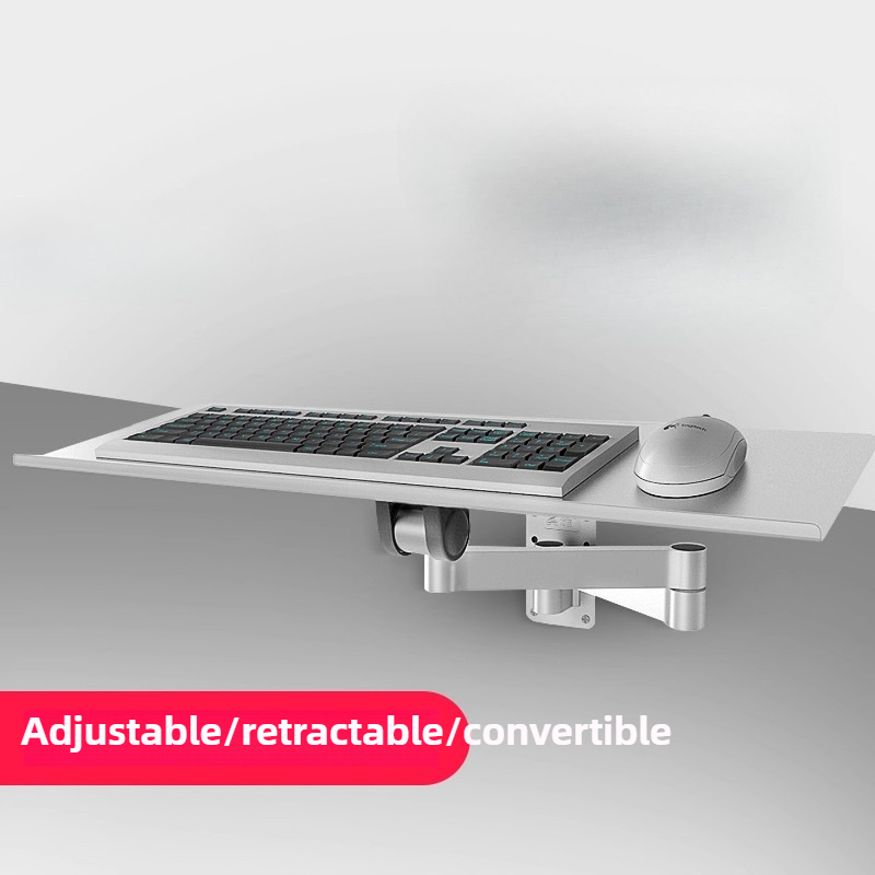 Rak Keyboard Dinding Hemat Rua - Keyboard Tray Under Desk ulasan dan harga