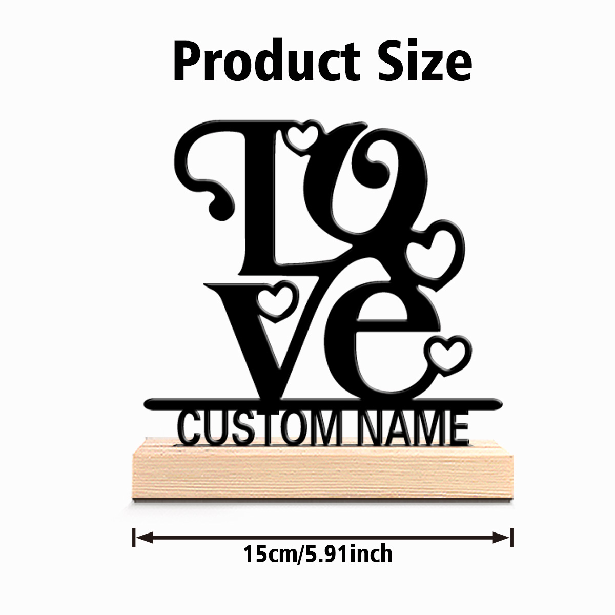 1pc Patung Logam Cinta Romanti - Home Office Industrial Style ulasan dan harga