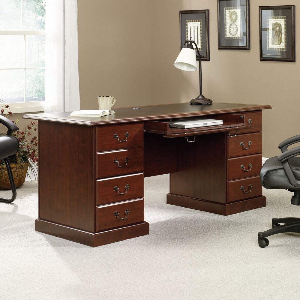 Meja untuk Dua Orang, Meja Eks - Home Office With Two Desks ulasan dan harga
