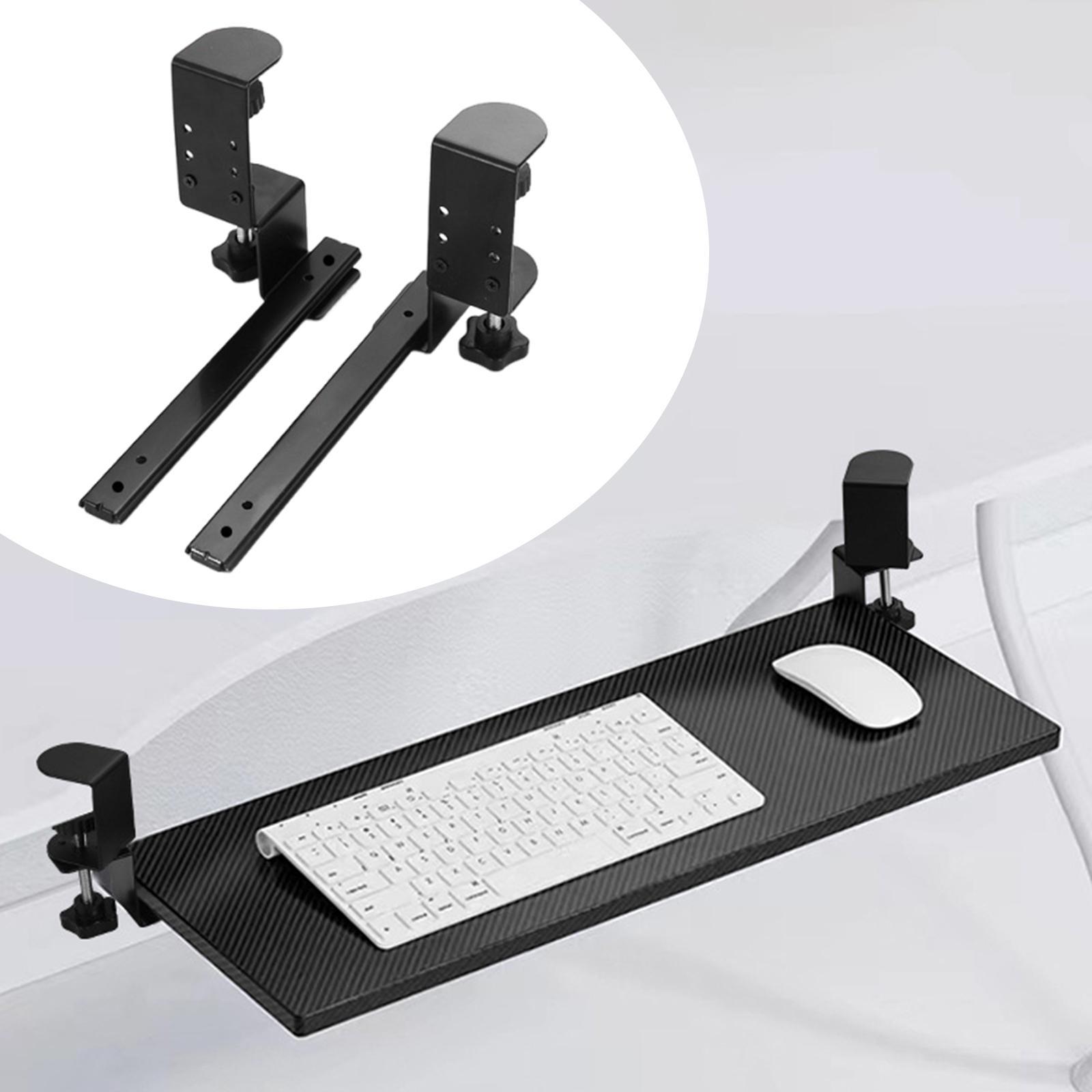 2 buah baki keyboard di bawah  - Keyboard Tray Under Desk ulasan dan harga
