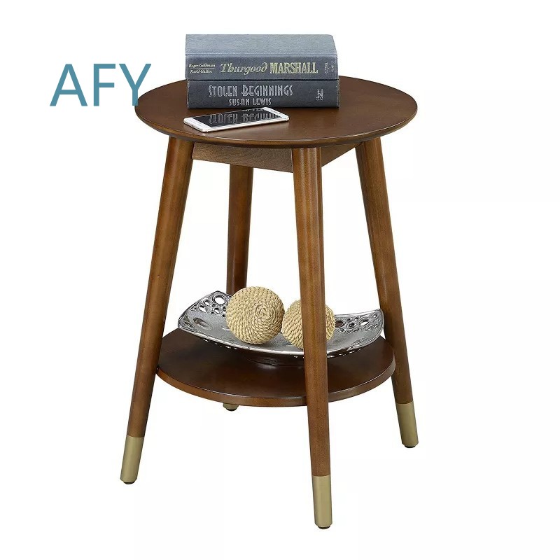 Meja Samping Kayu dengan Kompa - Home Office Of Ikea ulasan dan harga
