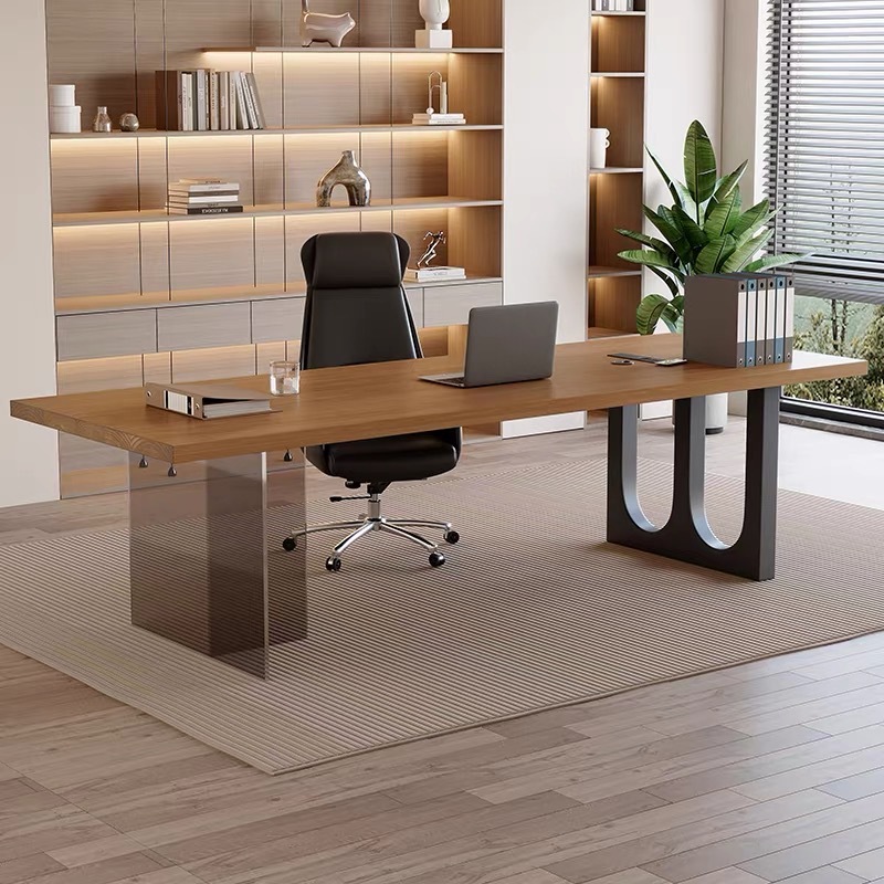 Meja Kantor Kayu Mengambang Ak - Home Office Room ulasan dan harga