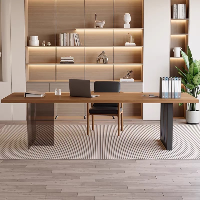 Meja Kantor Kayu Mengambang Ak - Home Office Room ulasan dan harga