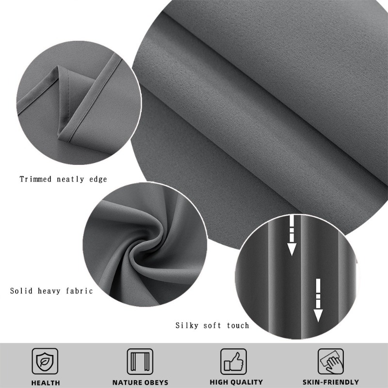 1 Buah Tirai Modern Warna Soli - Home Office Rate ulasan dan harga
