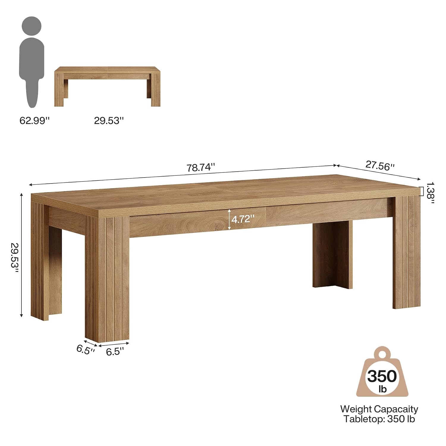 Meja Komputer Ekstra Panjang 7 - Home Office With Two Desks ulasan dan harga