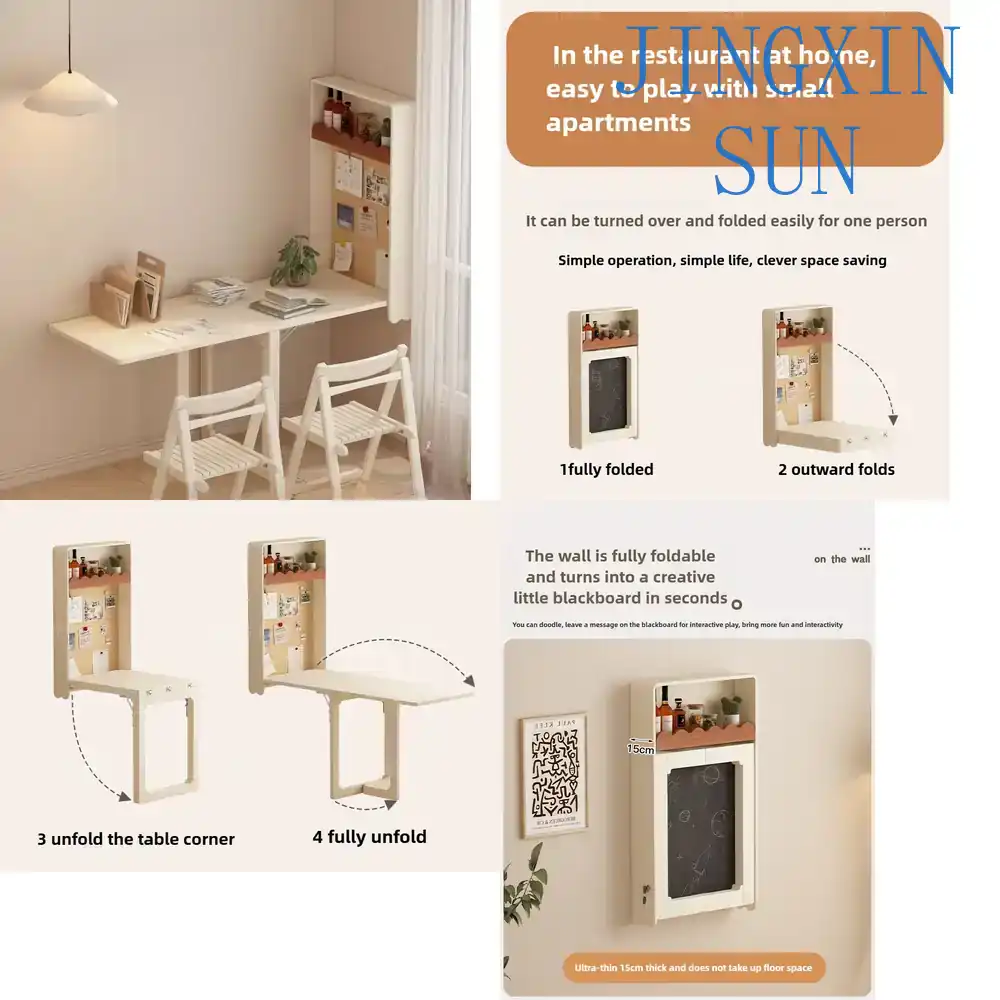 Meja Lipat Dinding Modern deng - Home Office Of Ikea ulasan dan harga