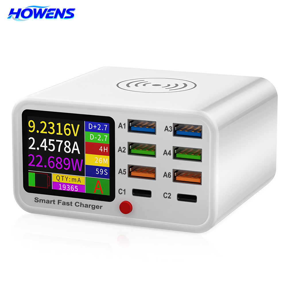 Pengisi Daya Multi-Fungsi HOWE - Home Office Vivo ulasan dan harga