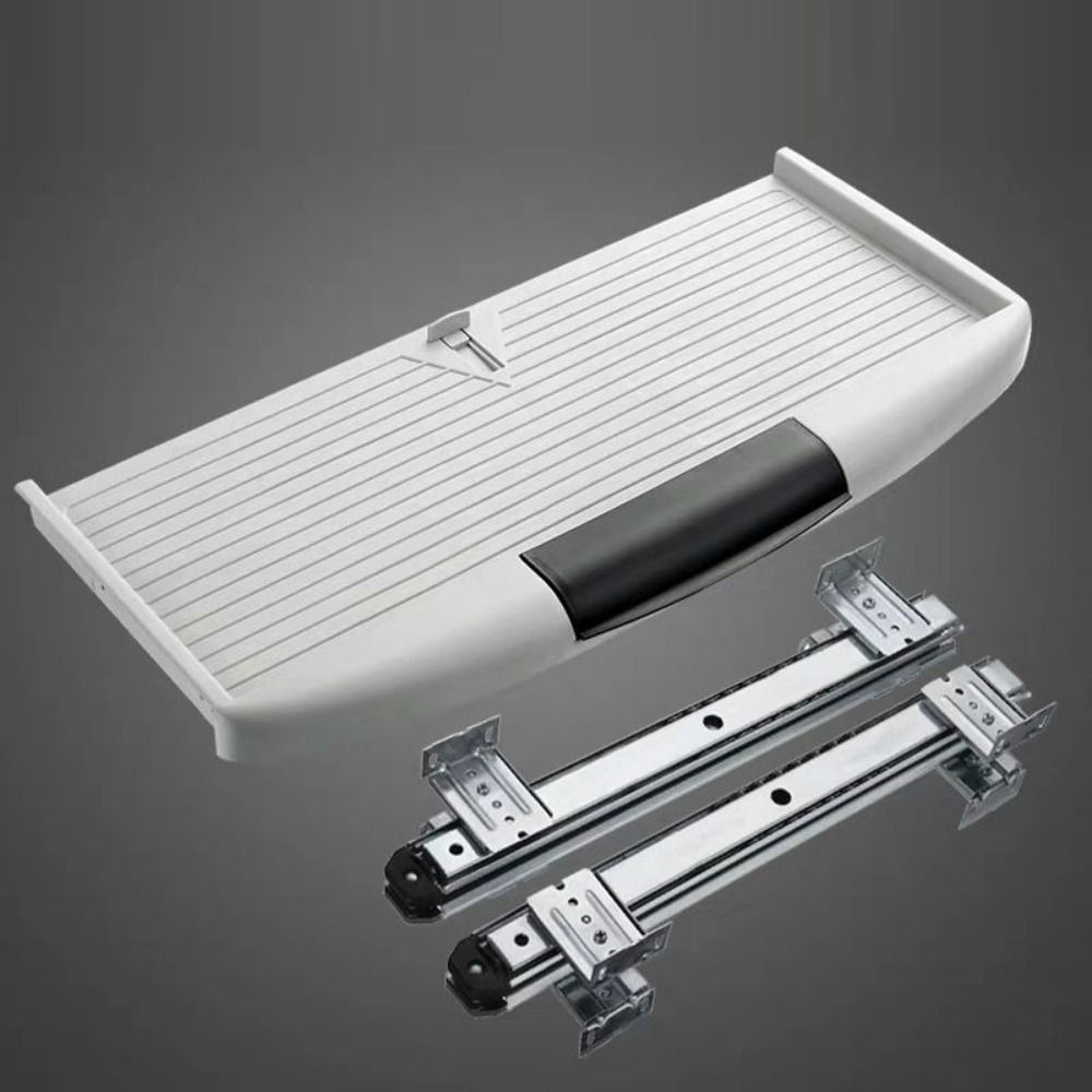 Rel Geser Tugas Berat di Bawah - Keyboard Tray Under Desk ulasan dan harga