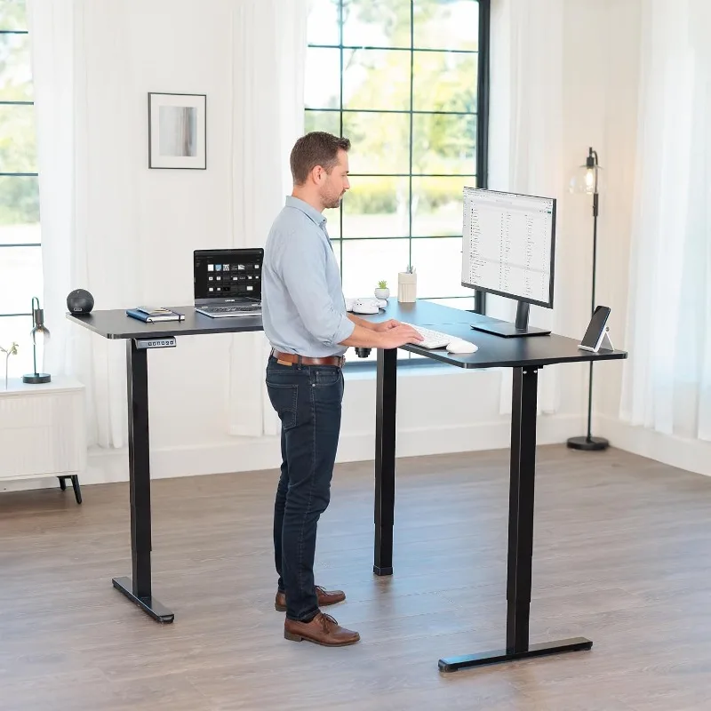 Meja Kerja Sudut VIVO yang Dap - Home Office Vivo ulasan dan harga