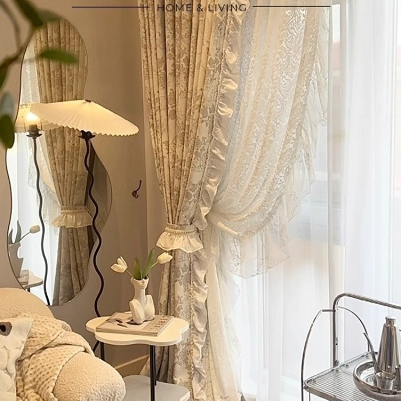 Tirai Romantis untuk Ruang Tam - Home Office Buy ulasan dan harga