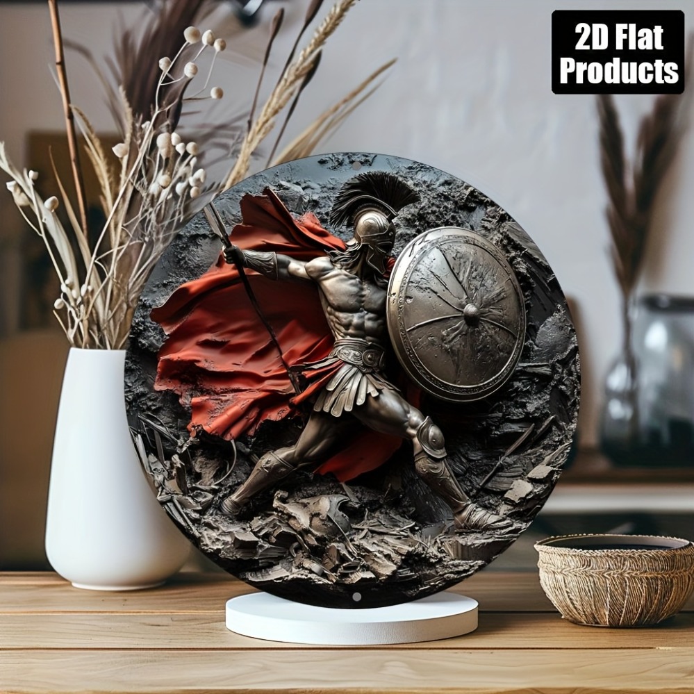 Spartan Warrior Round, Hadiah  - Home Office Ideas ulasan dan harga