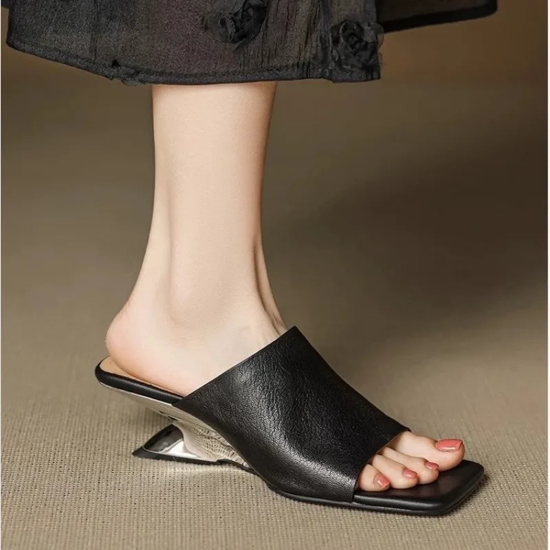 Sandal Satu Kata Kulit Lembut  - Home Office Microsoft ulasan dan harga