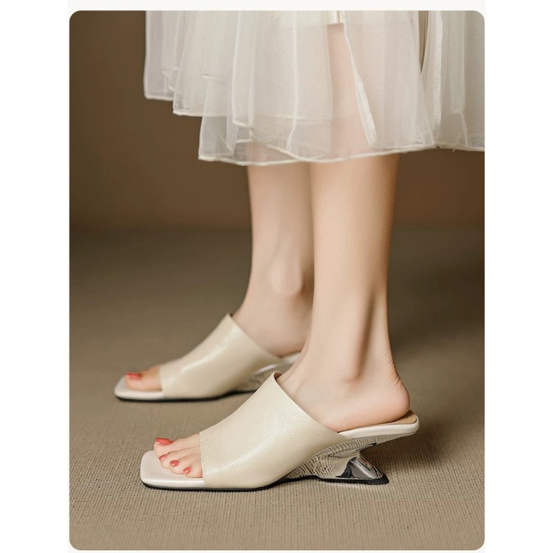 Sandal Satu Kata Kulit Lembut  - Home Office Microsoft ulasan dan harga