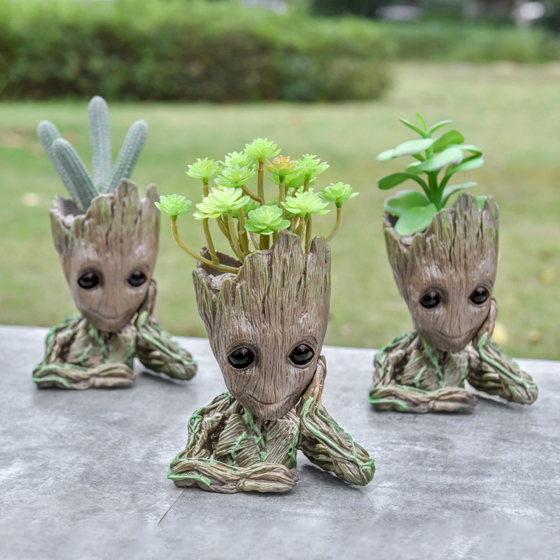 Baby Groot tanaman dekorasi ru - Home Office Romance Manga ulasan dan harga