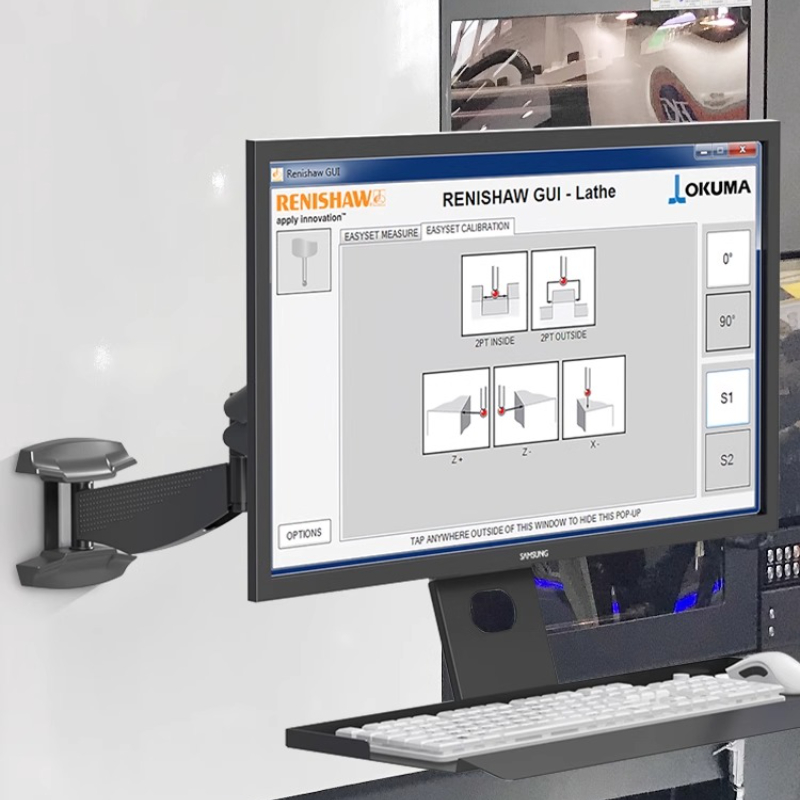 Rak Monitor Heavy Duty Ergonom - Keyboard Tray Under Desk ulasan dan harga