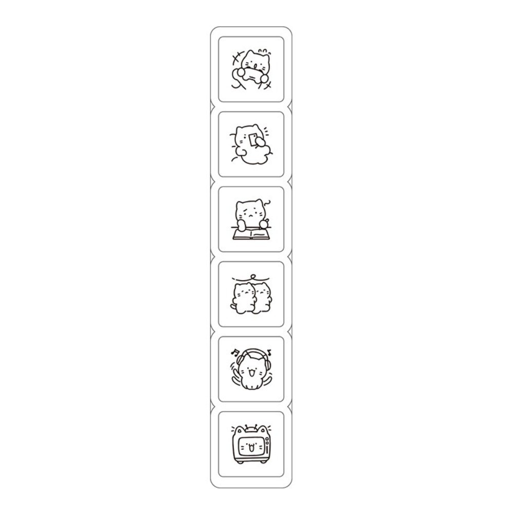 6 Buah Stempel Emosi Kucing De - Whiteboard Magnetic ulasan dan harga