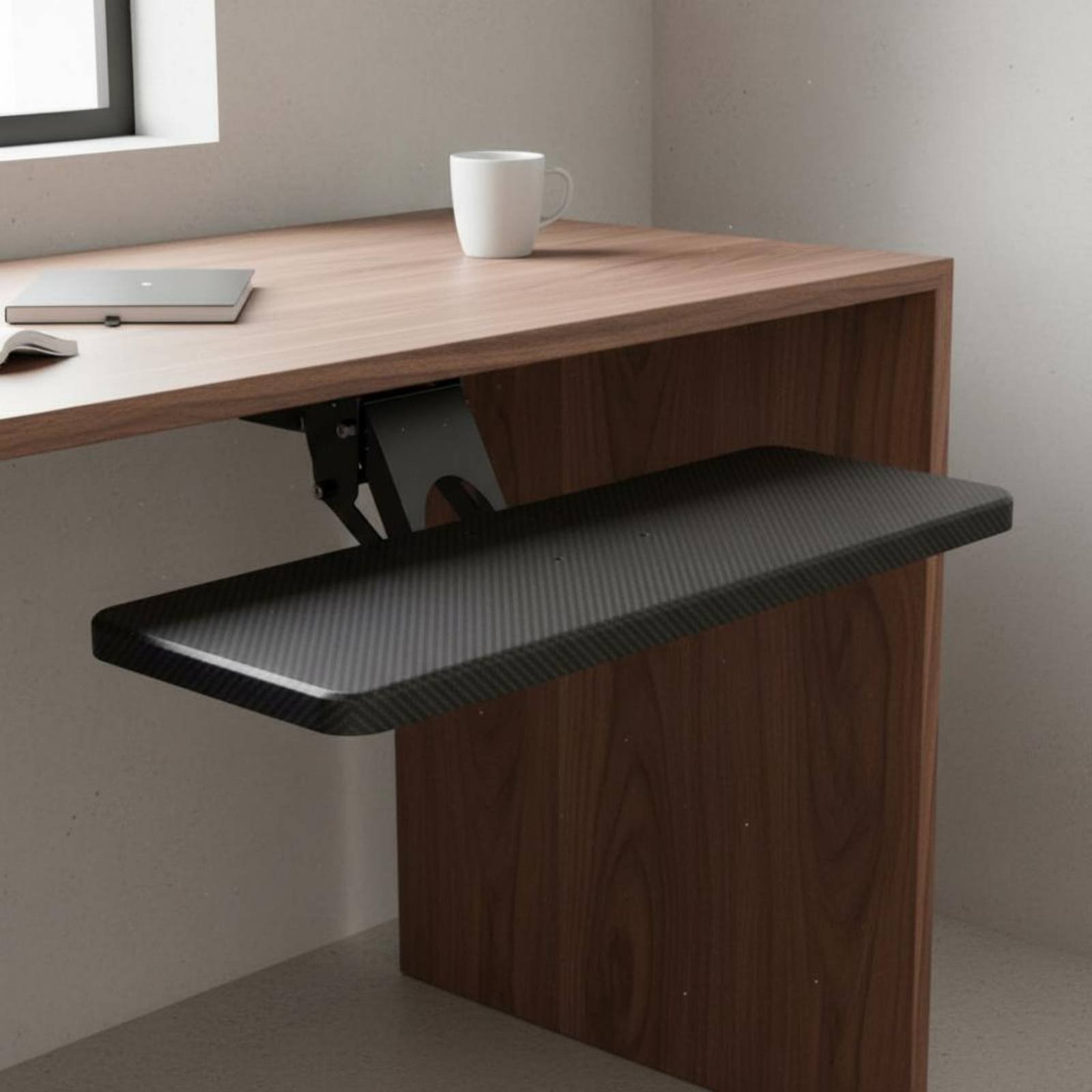 Rak Keyboard di Bawah Meja, An - Keyboard Tray Under Desk ulasan dan harga