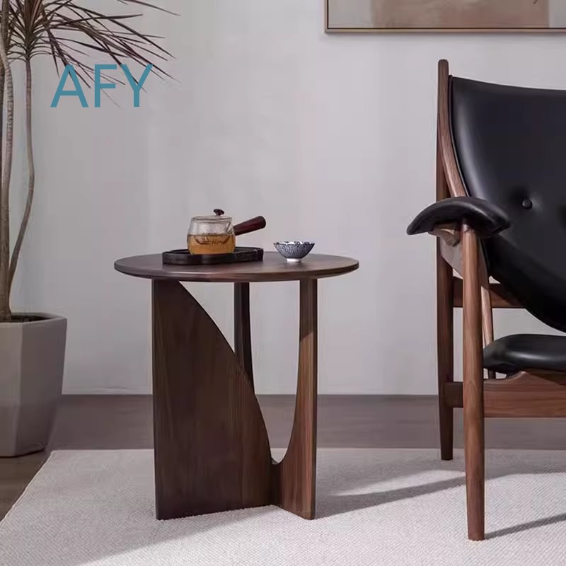 Meja Kopi Kayu Solid dengan Te - Home Office Of Ikea ulasan dan harga